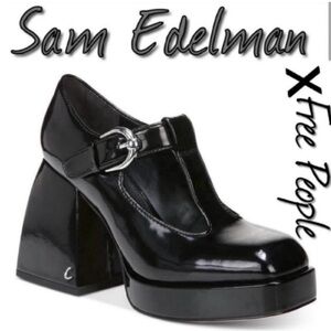 Free People X Sam Edelman Kay Babydoll Platform Heels NWT US 9 EURO 40